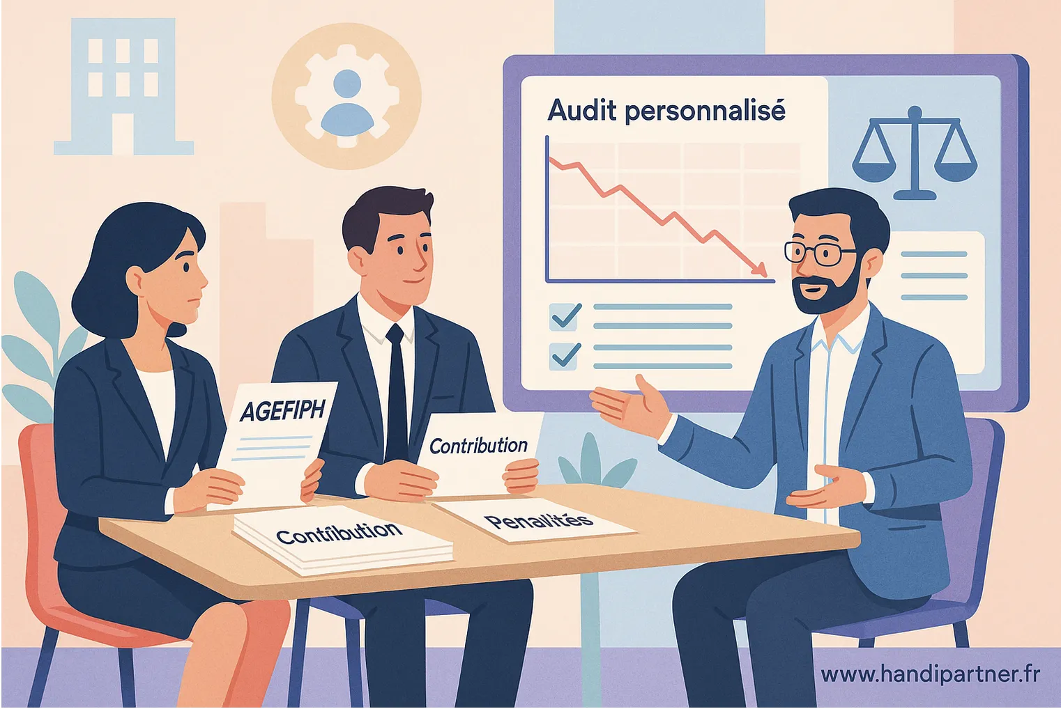 Optimisation de la contribution AGEFIPH : Stratégies et Accompagnement avec Handipartner