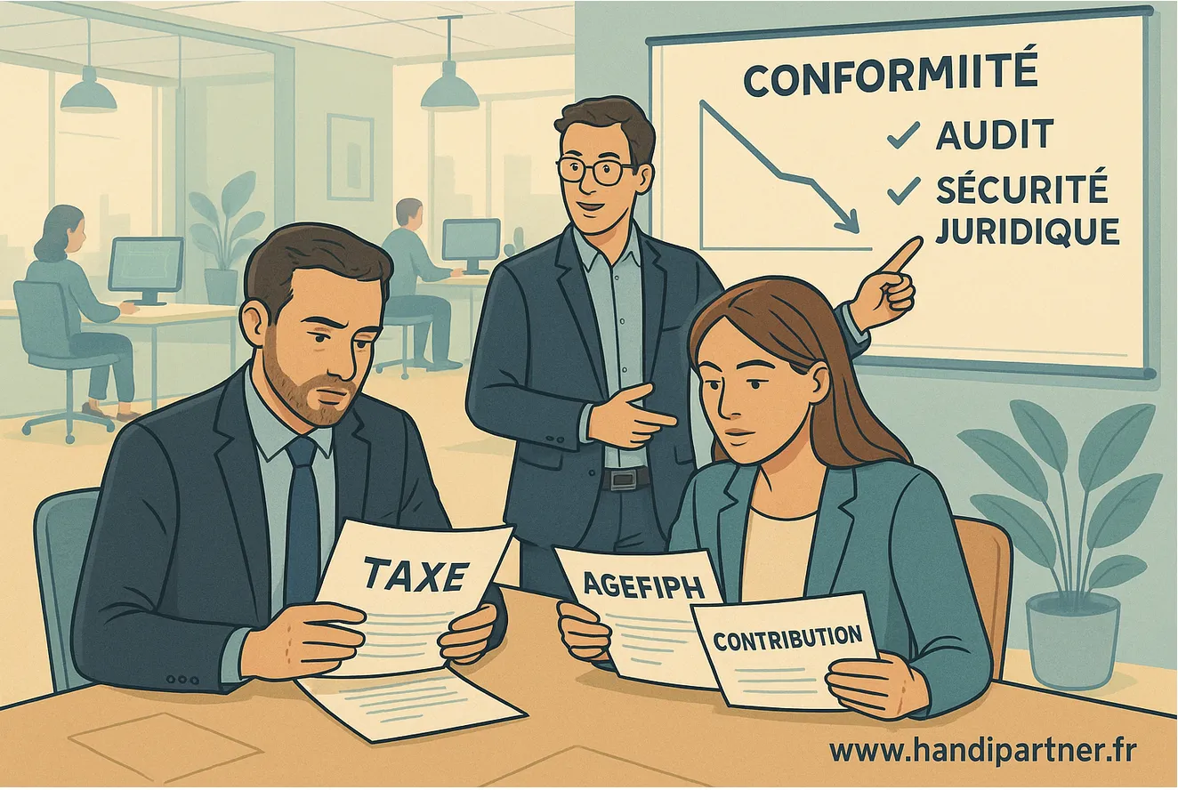 Optimisation de la Contribution AGEFIPH : Stratégies pour Entreprises de Plus de 20 Salariés avec Handipartner